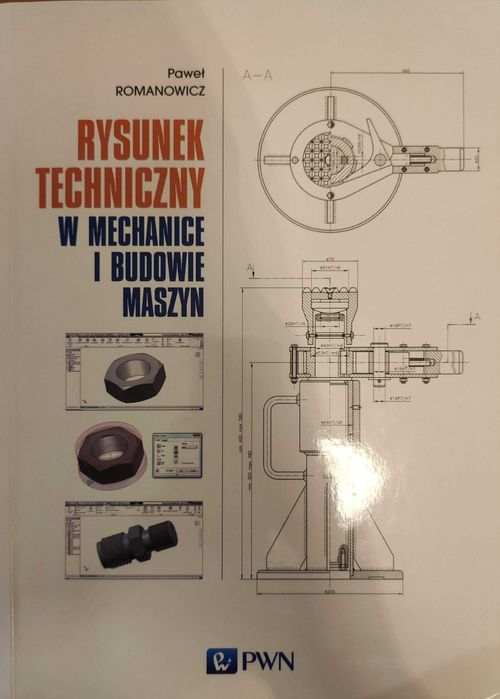 Rysunek techniczny w mechanice i budowie maszyn, stan b.dobry