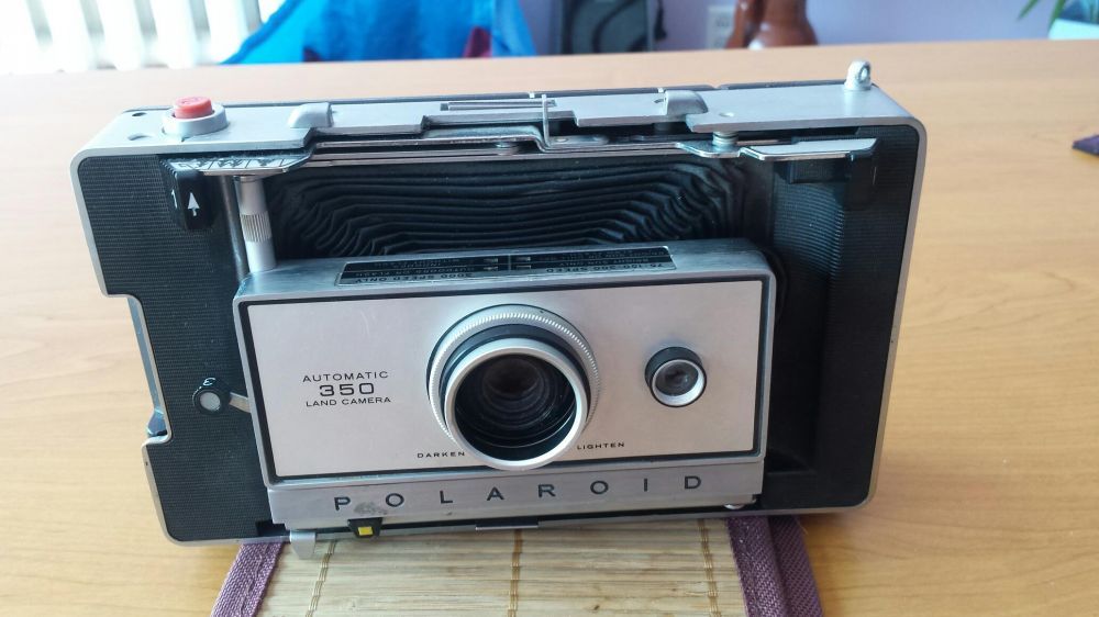 Aparat fotograficzny Polaroid Automatic 350 Land Camera
