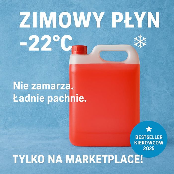 Zimowy zapachowy płyn do spryskiwaczy