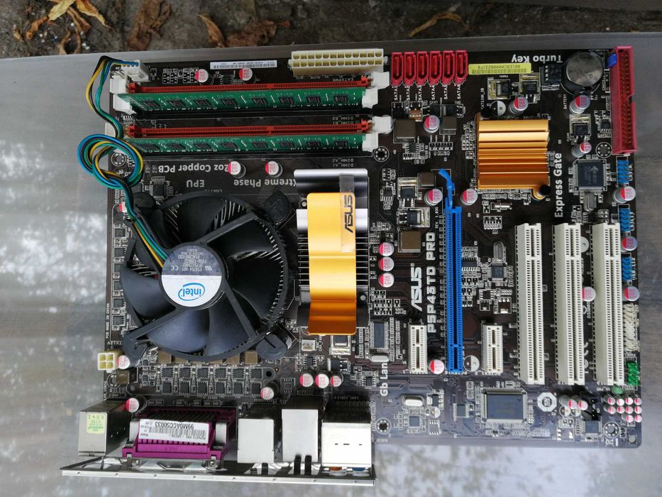 Płyta główna Asus+procesor+ram