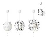 Candeeiro bola ikea