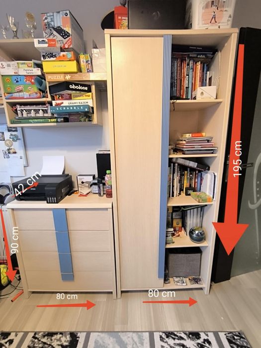 Kompletna mebli dla chlopca