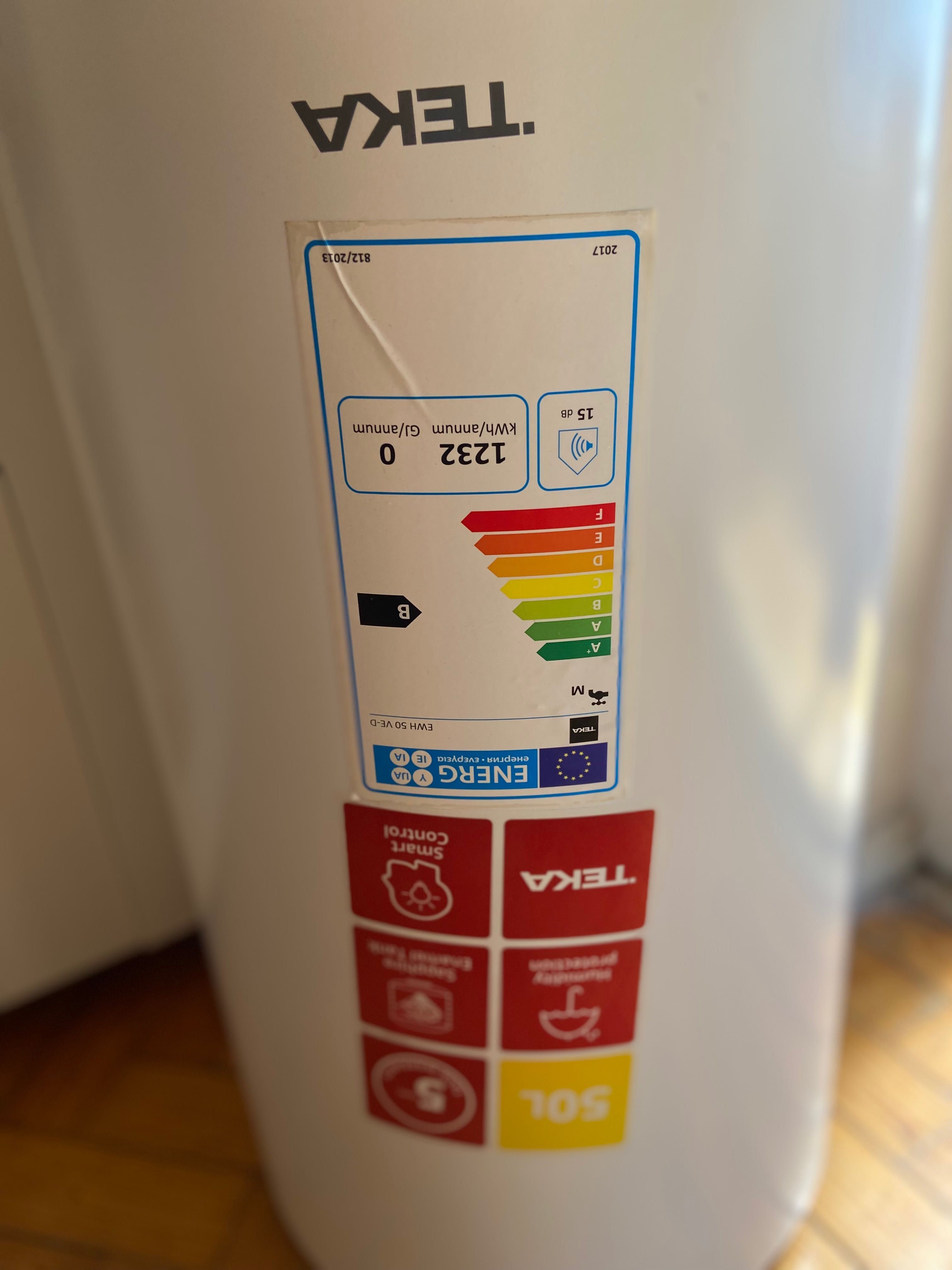 Termoacumulador TEKA Smart 50L