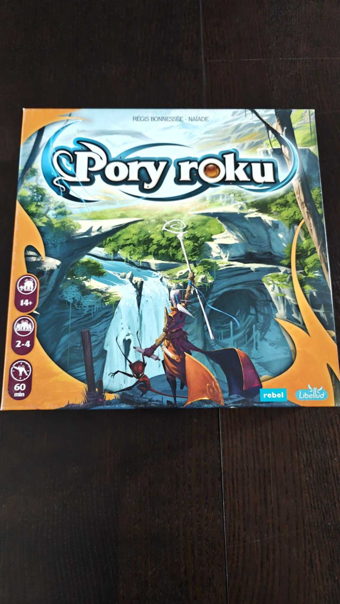Gra planszowa Pory roku + dodatki + insert (PL, w koszulkach)