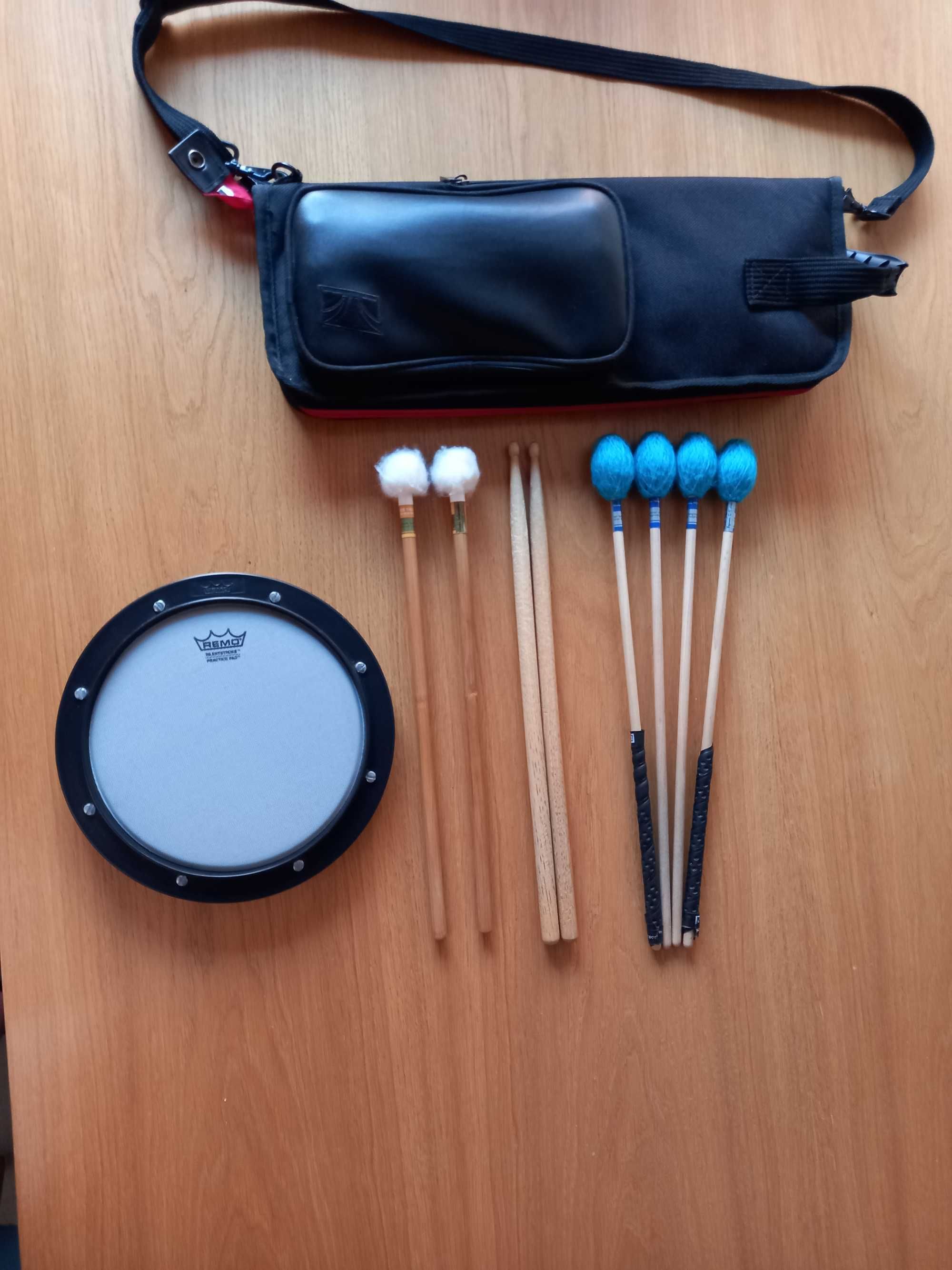 Conjunto baquetas de percussão (Iniciante/pré-intermediário)