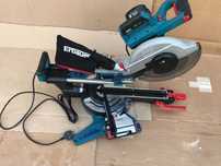 Пила торцювальна, торцовка ERBAUER EMIS254S. 1800W 254мм з Англії