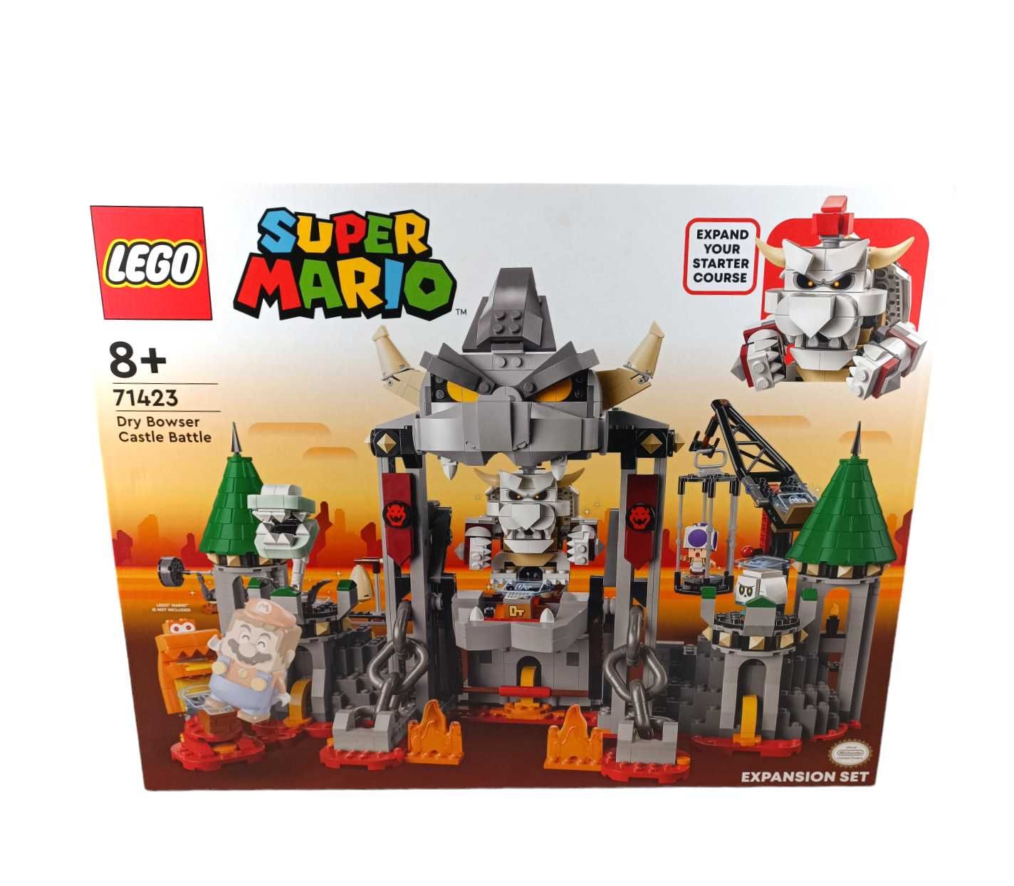 Lego 71423 Super Mario Walka w Zamku Dry Bowsera