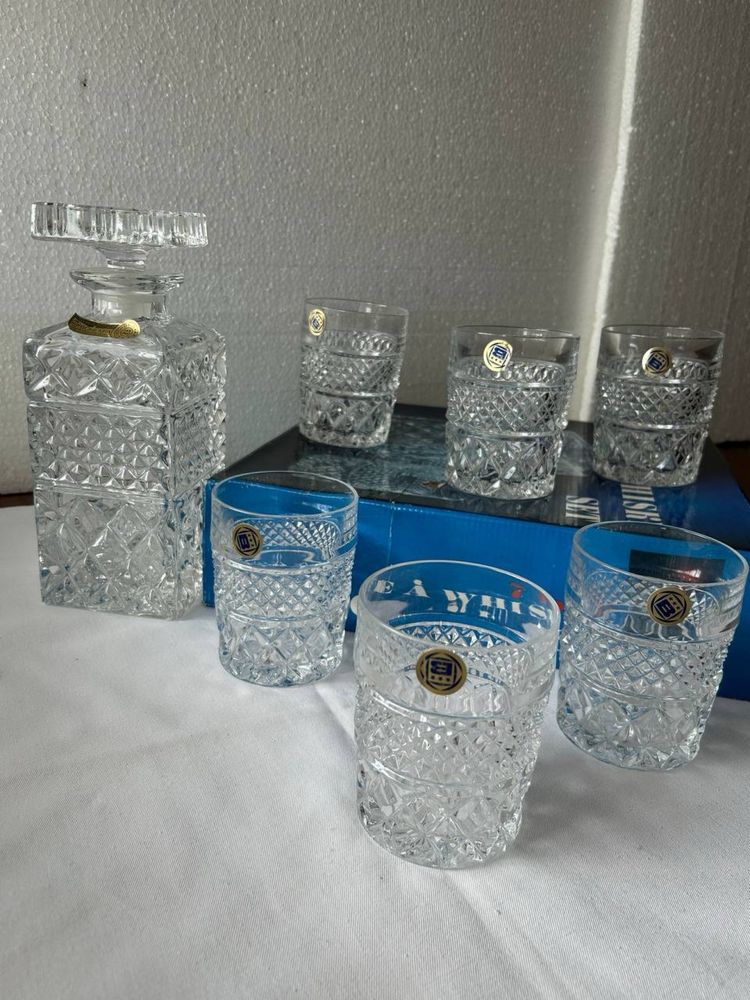 Набор для виски whisky set хрусталь Bohemia Богемия