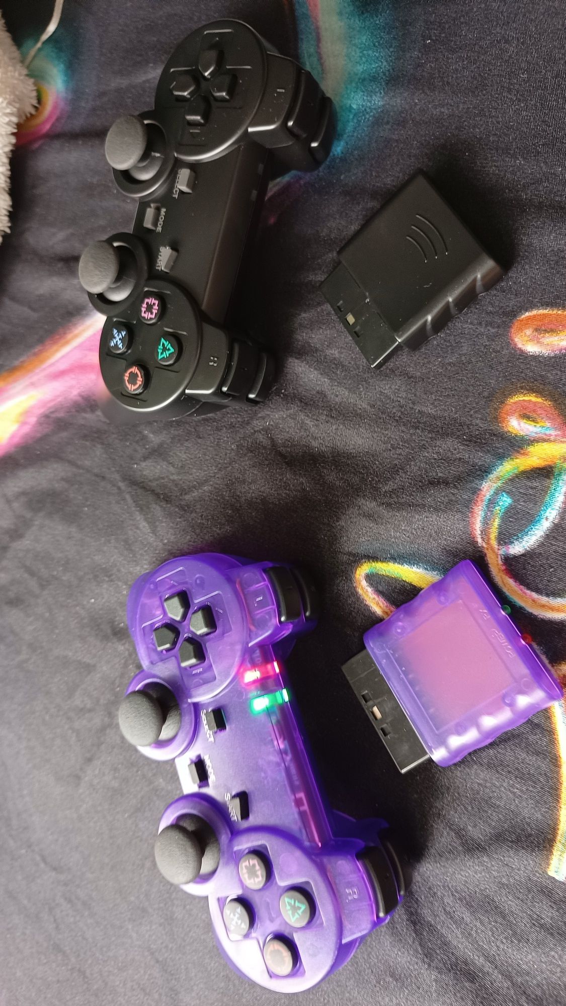 2 Nowe Bezprzewodowe Pady do PS2