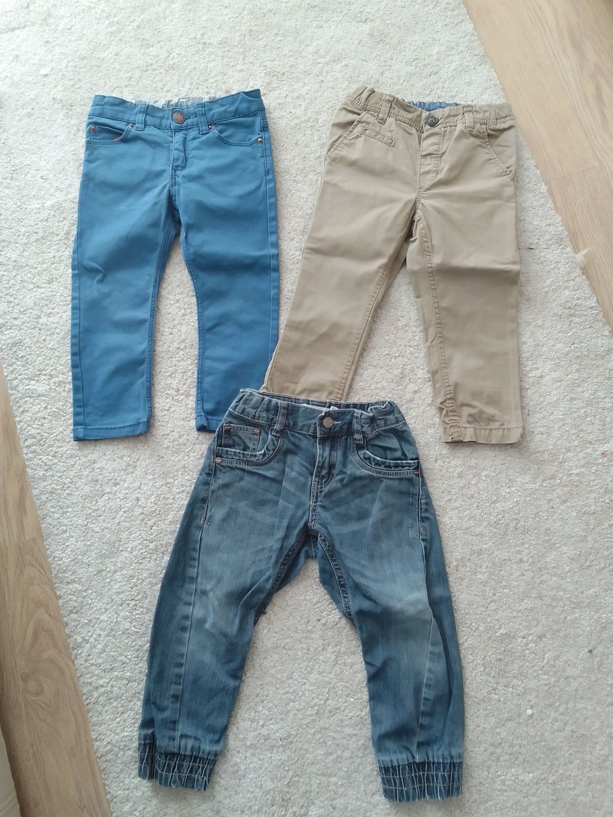 H&M rozm.86/92 spodnie dla chłopca chinosy, joggery, jeansy zestaw