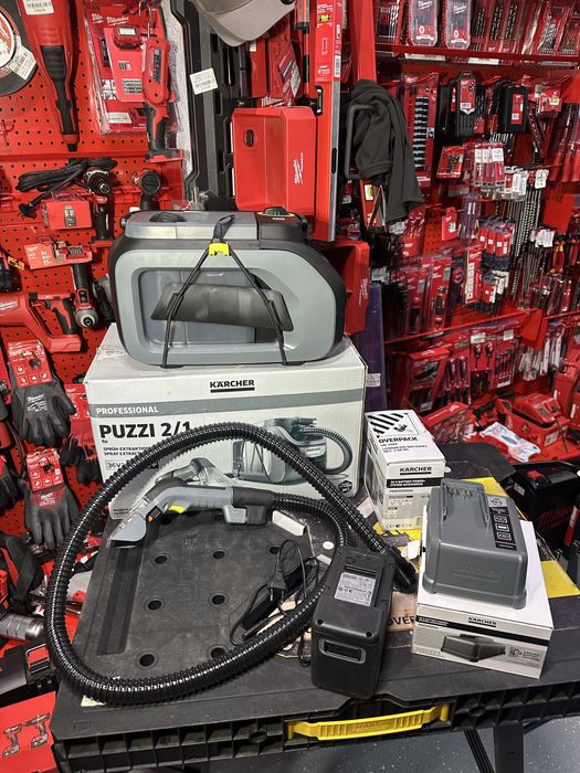 Миючий пилосос акумуляторний Karcher Puzzi 2/1 Bp комплект