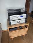 Kompletny zestaw Hi‑Fi Gramofon, Kolumny, CD, Wzmacniacz