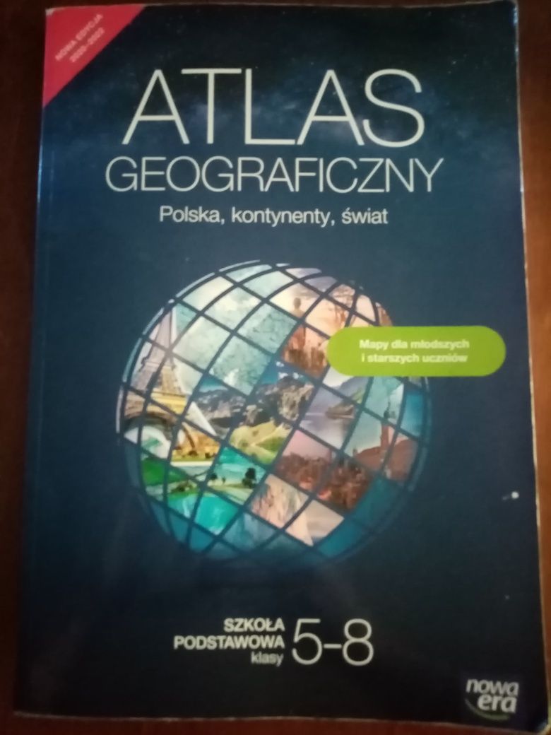 Atlas historyczny i geograficzny klasa 5-8