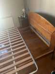 Cama casal madeira maciça