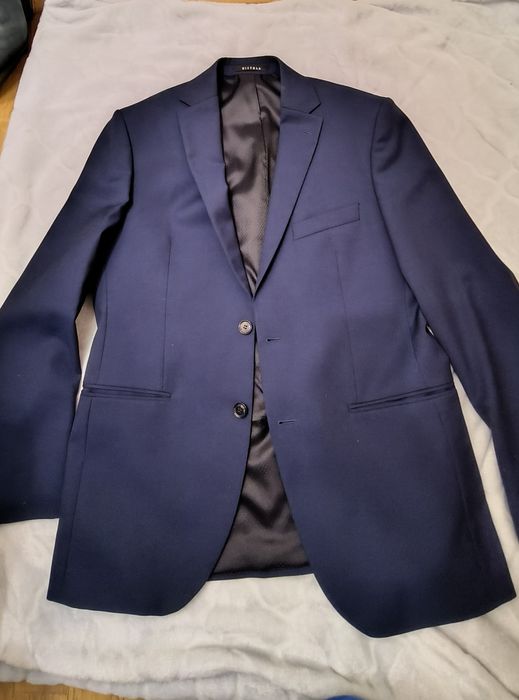 Garnitur męski Vistula, ciemny granat, rozmiar 52, 182/104/90 Kraków