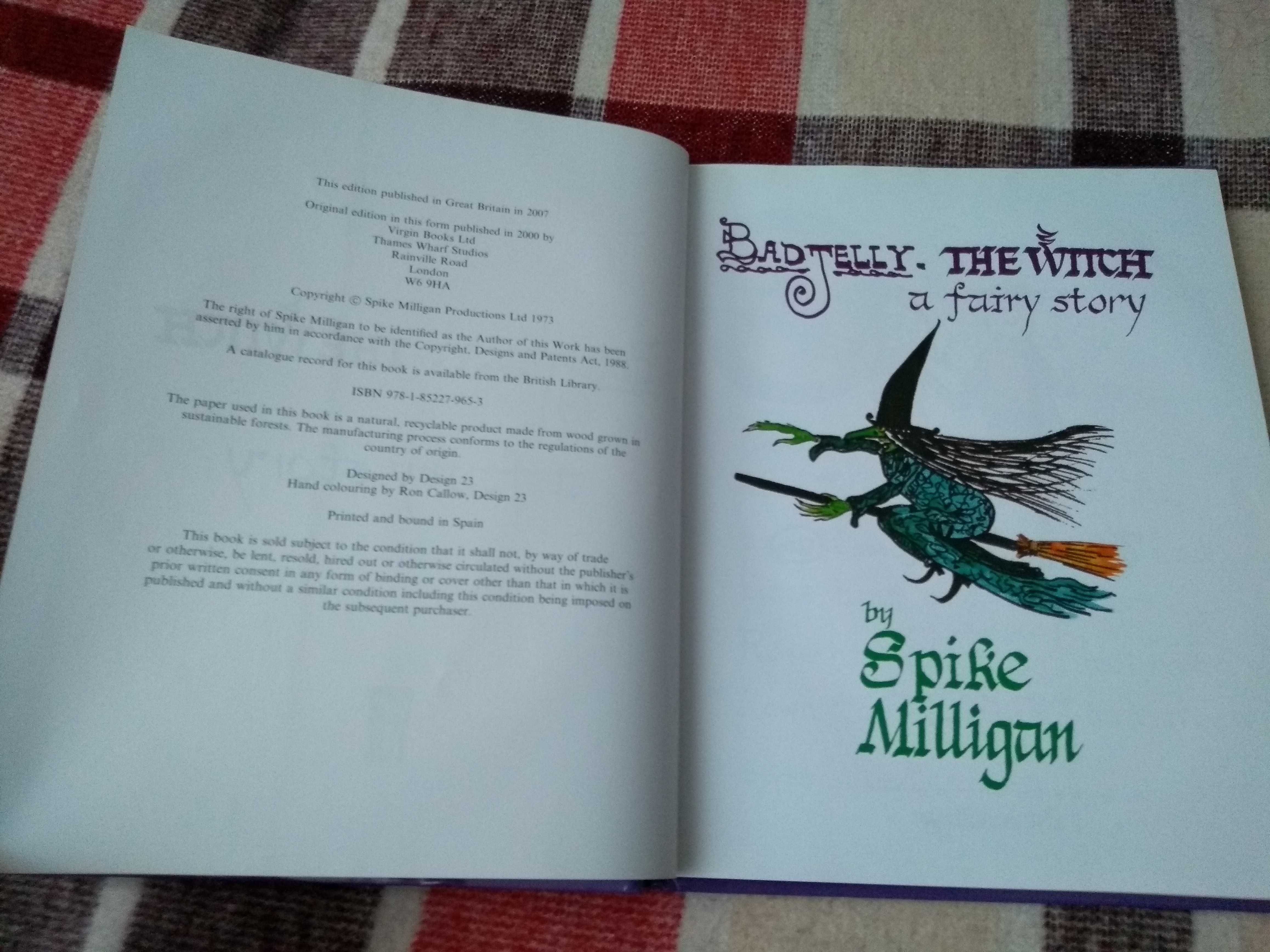 Książka po angielsku BadJelly The Witch, Spike Milligan