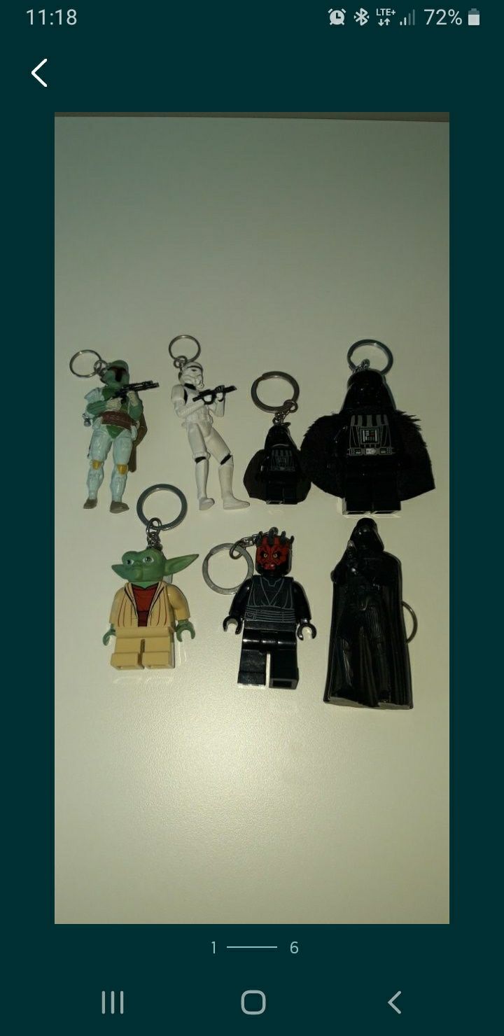 Figurki Star Wars 7 sztuk