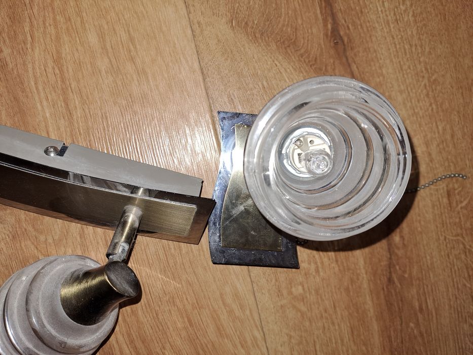 Zestaw lampka i kinkiet