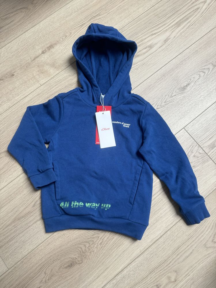 Bluza z kapturem S.Oliver 104/110 chłopiec