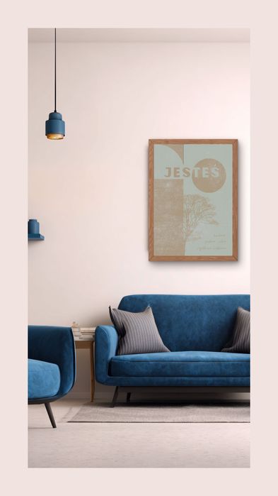 Plakat dla kobiet motywacyjny "Jesteś" Różne formaty