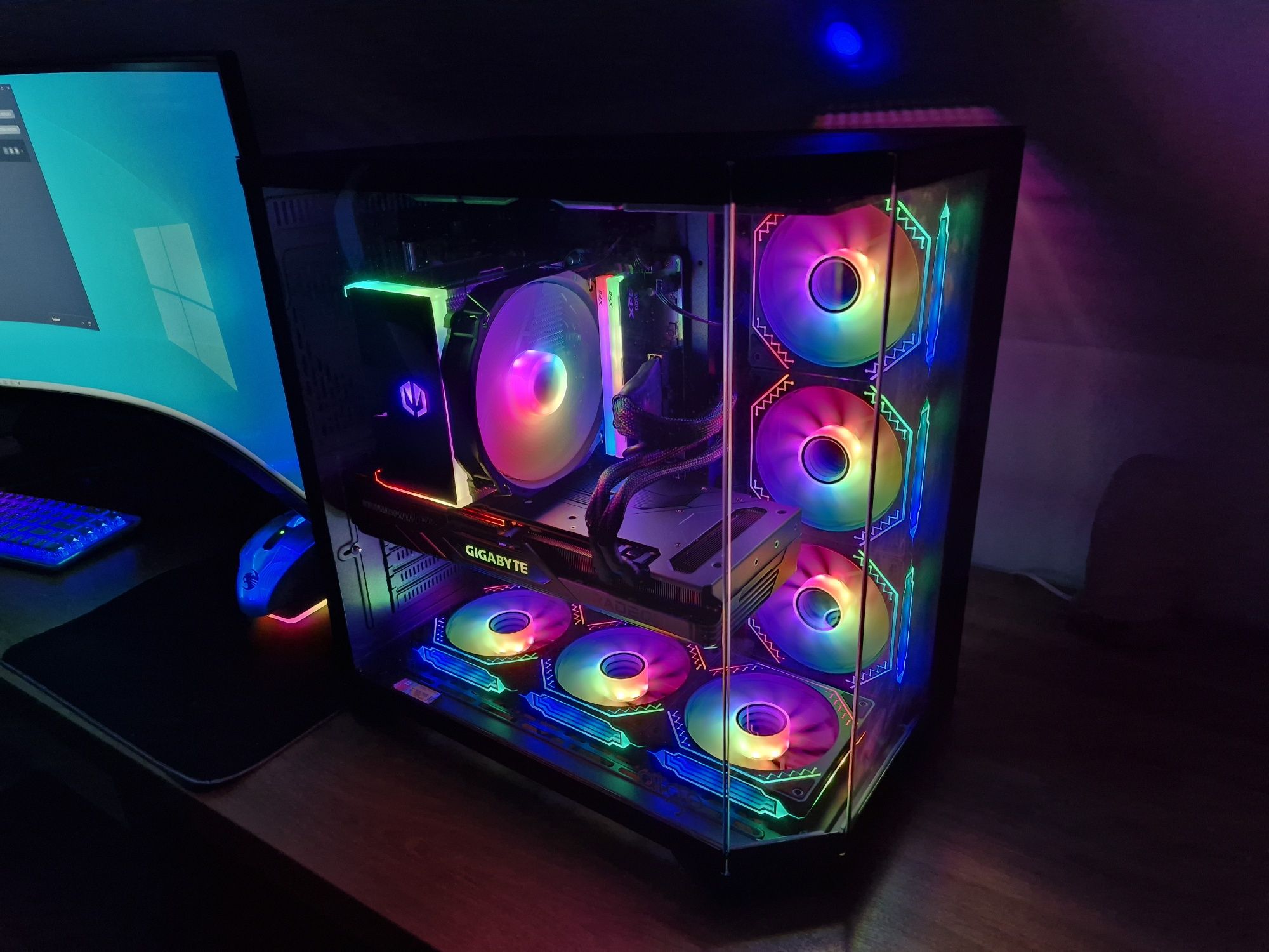 Ekstra Komputer do Gier Ryzen 5 8400f ^ RX 7900XT ^ 32GB ^ 1TB m2 SSD