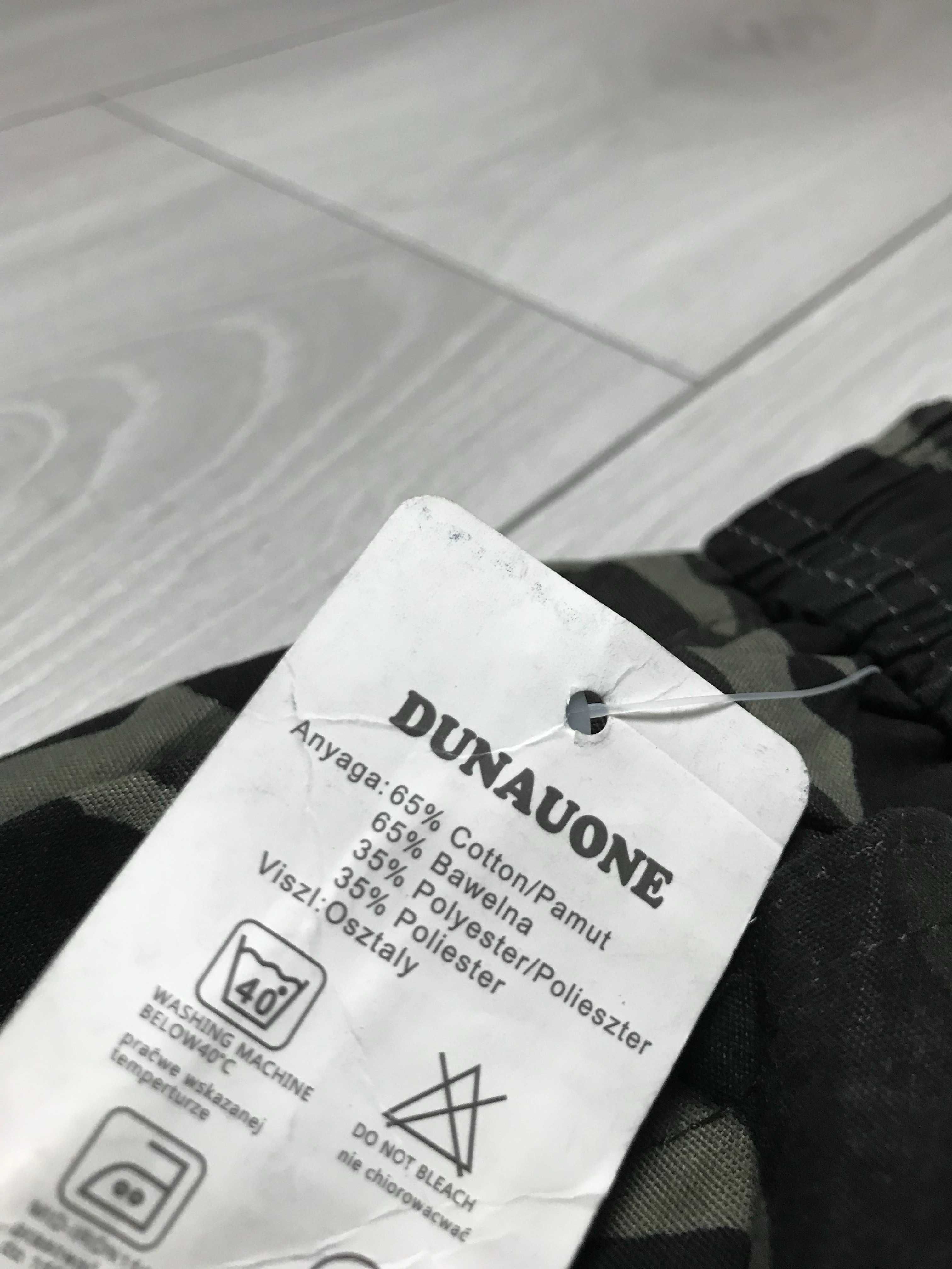 NOWE (2XL) Spodnie męskie bojówki wojskowe ocieplane polarem