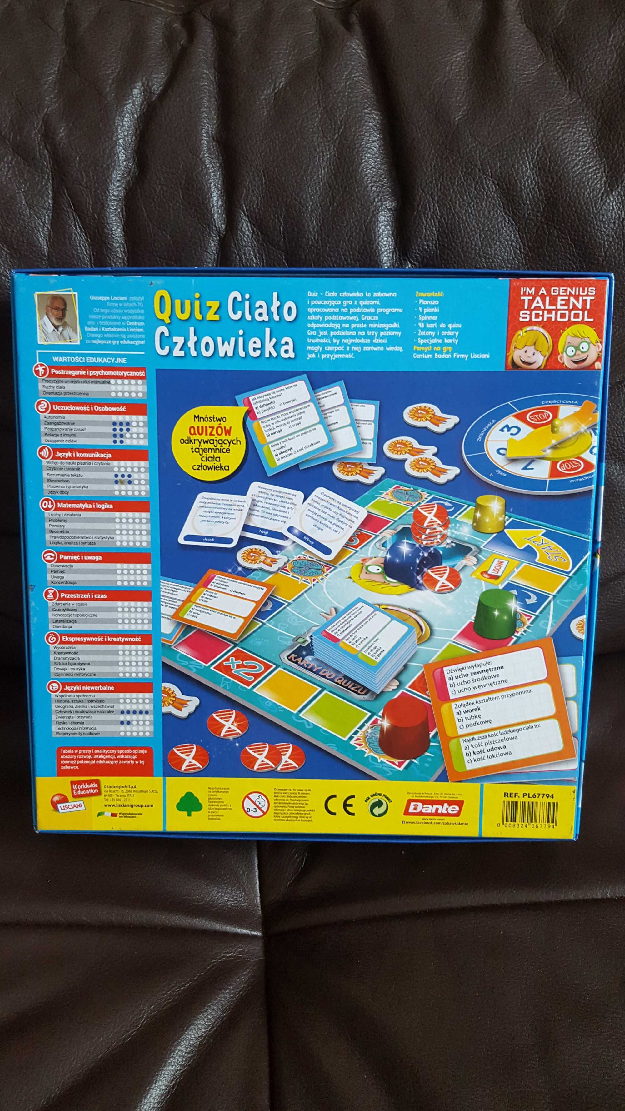 Quiz cialo czlowieka 5-10lat