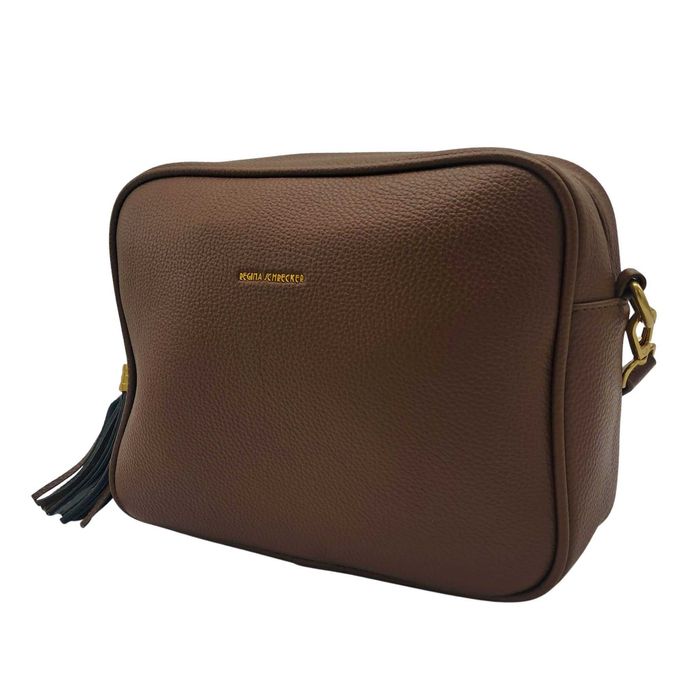 Torebka Regina Schrecker A5 brązowa