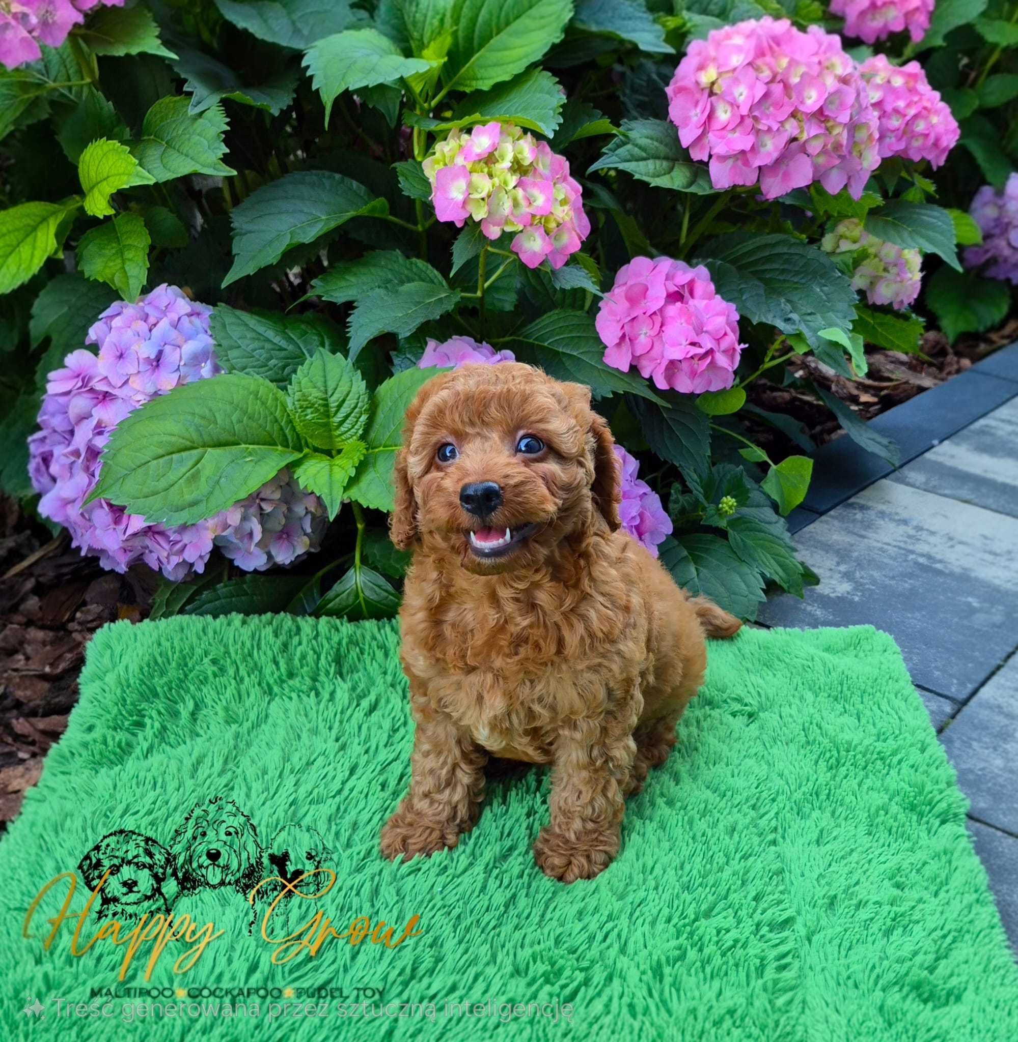 Cockapoo F1B suczka Red gotowa do odbioru