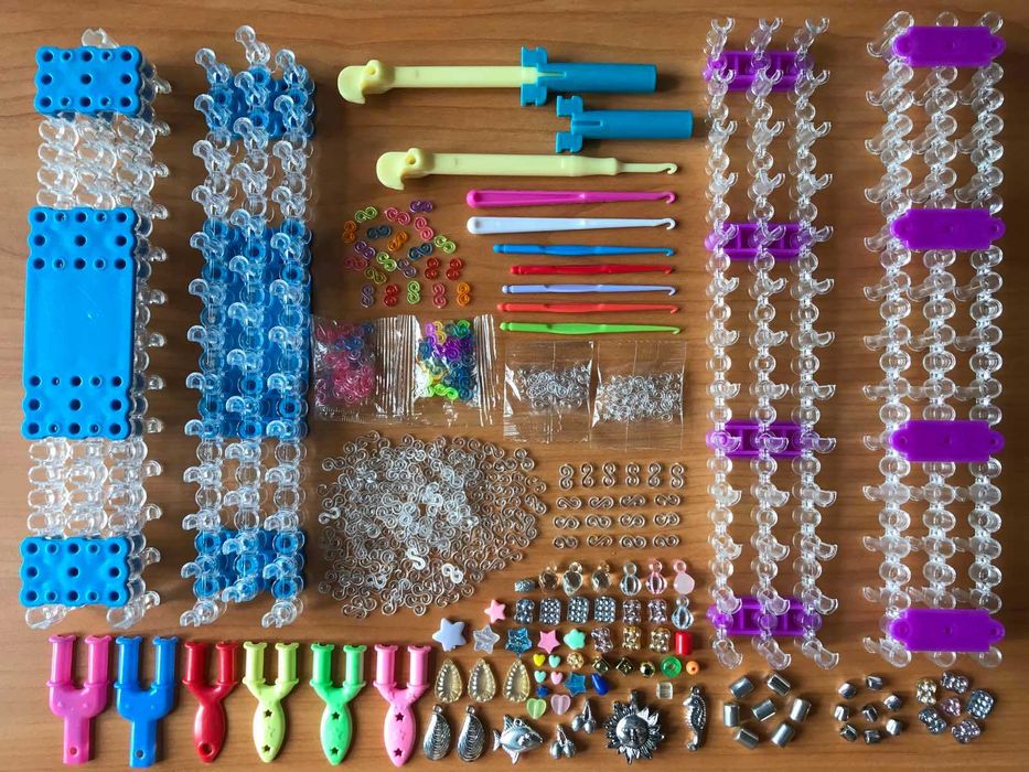 Новые резинки резиночки плетения браслетов гумки рукоделие творчество