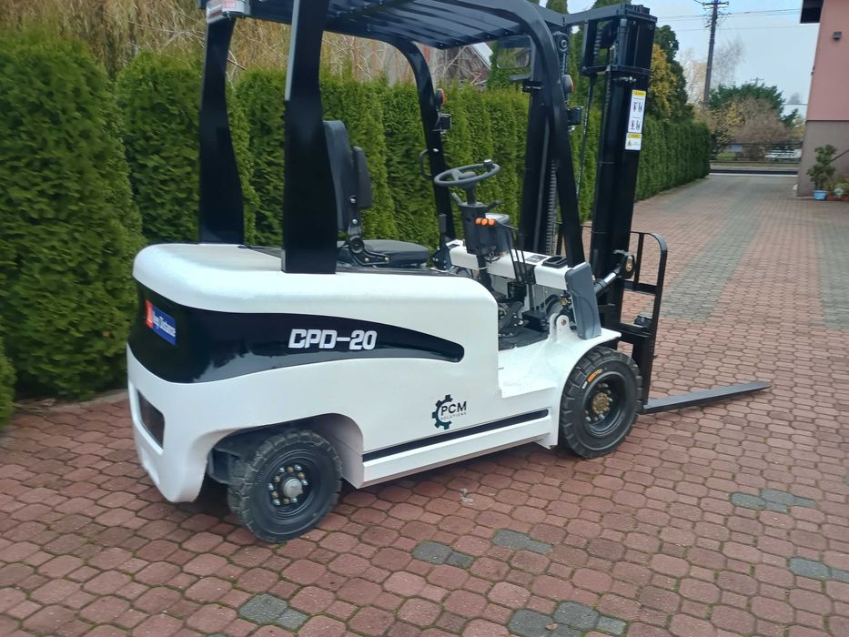 Nowy wózek widłowy elektryczny 2T 3m, przesuw boczny