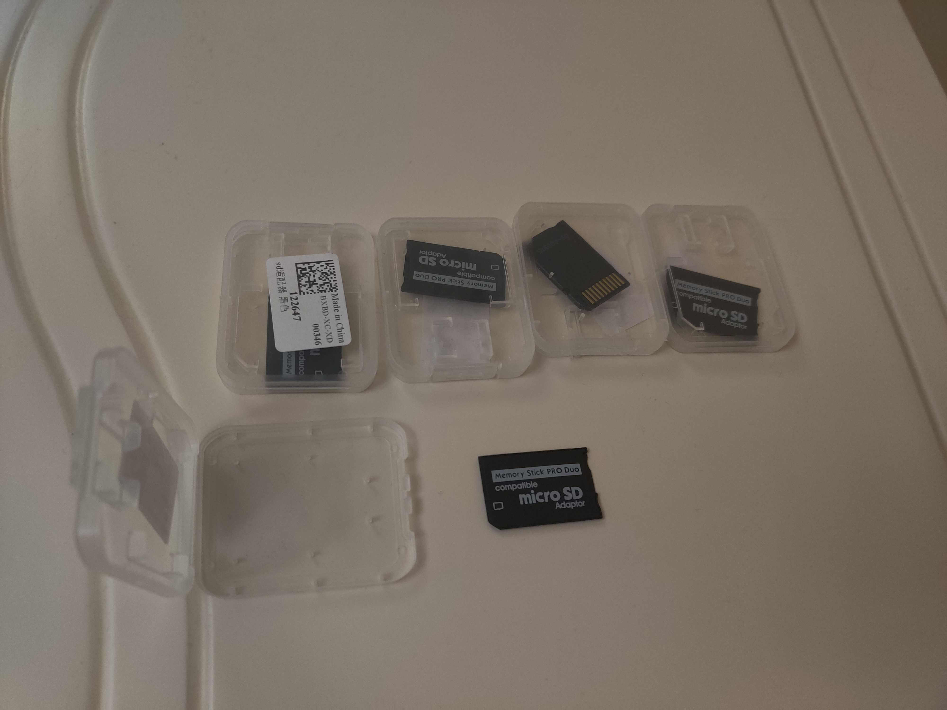 Переходник адаптер Micro SD (TF) на Memory Stick Pro Duo для Sony PSP
