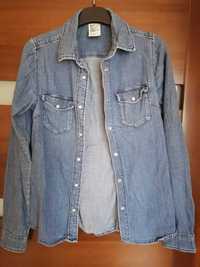 Koszula H&M 158-164 OKAZJA jeansowa młodzieżowa dziewczęca dżins bluza