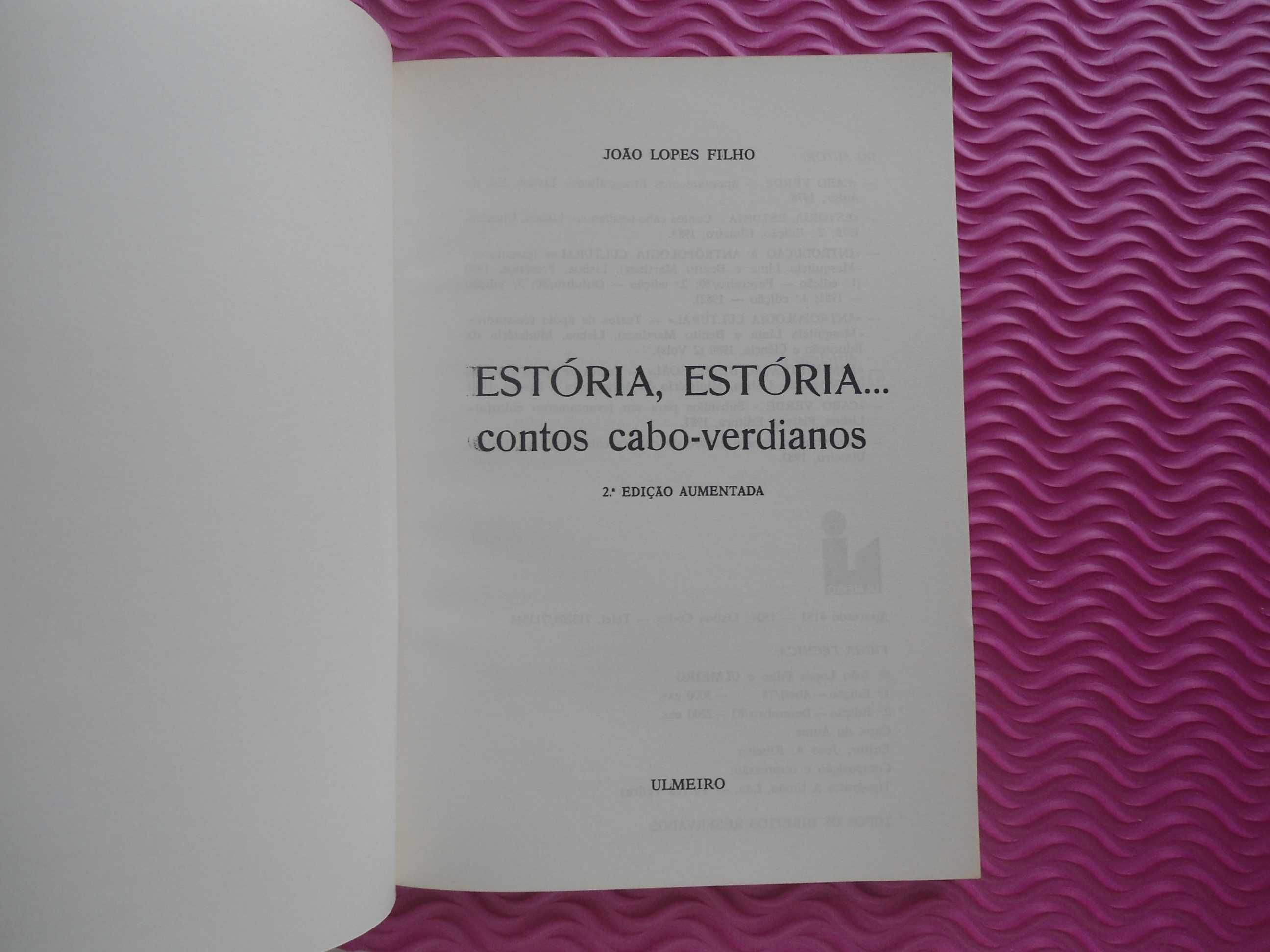 Estória, Estória...Contos cabo-verdianos de João Lopes Filho