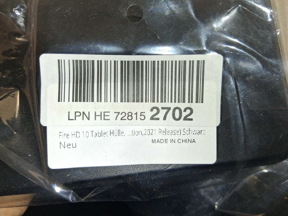 W206 Etui Książkowe Do Tabletu Amazon Fire HD 10 (2021) Czarny