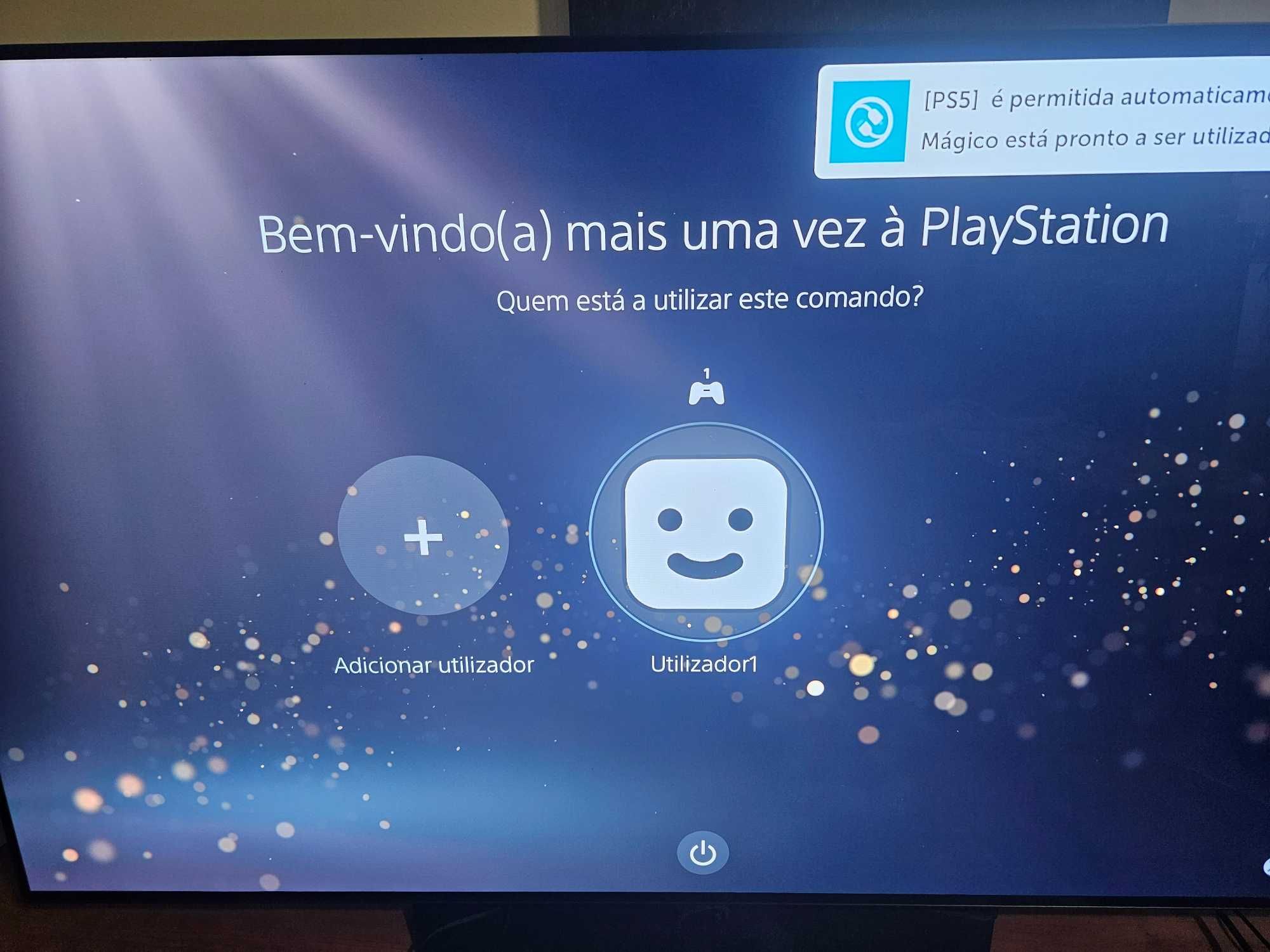 PlayStation 5 + Comando - Com caixa