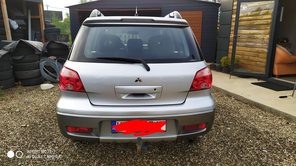 Mitsubishi Outlander 4x4 pojemność 2.0 benzyna+ gaz 2006 klima 190 tys
