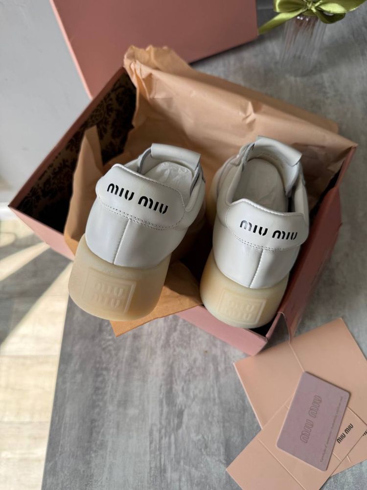 Miu miu кеди, кеды миу миу, кроссовки міу міу