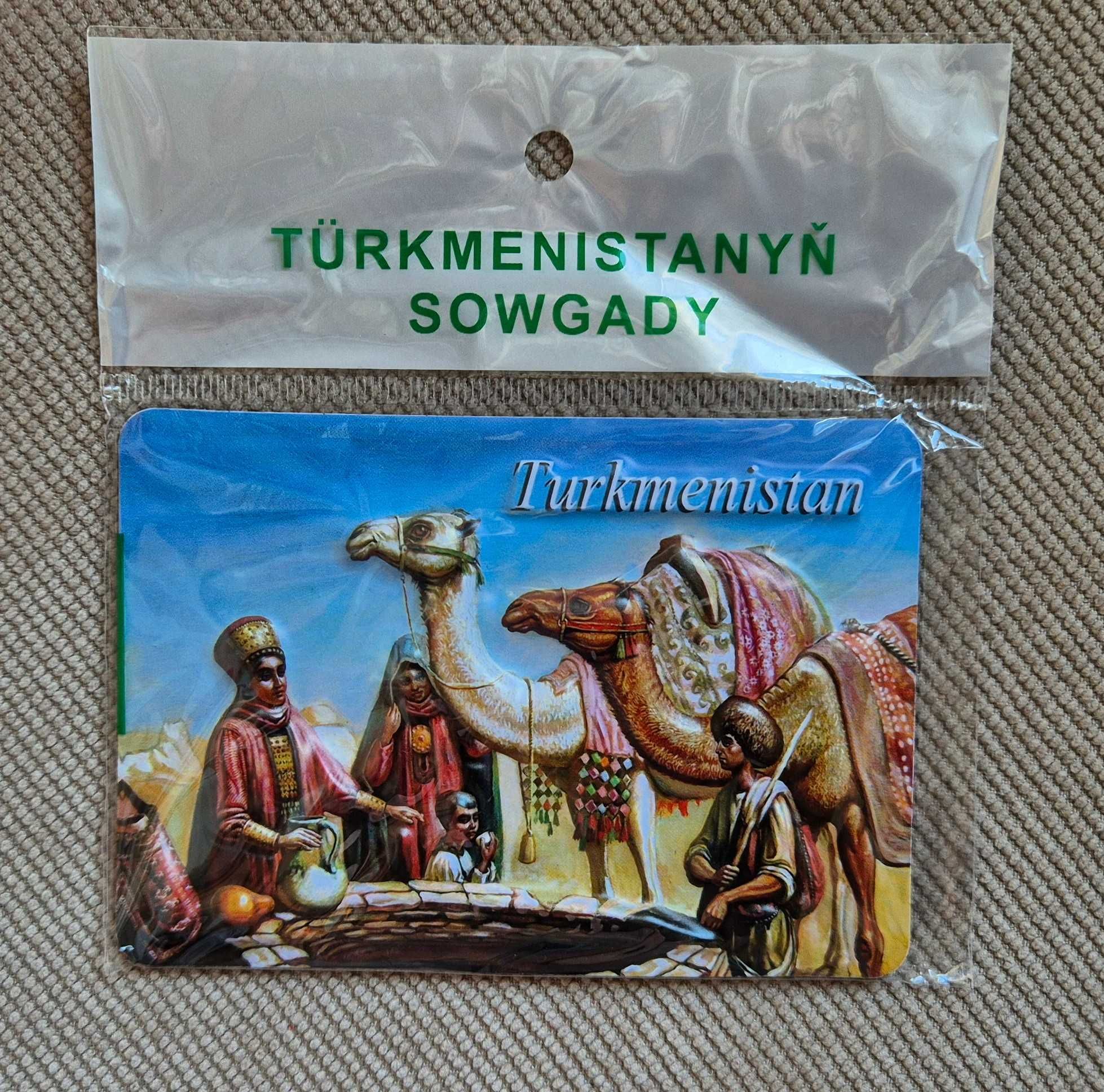 Magnes na lodówkę z Turkmenistanu