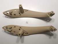 2x pega interior de portas trás Esq+DRT Beige BMW série F