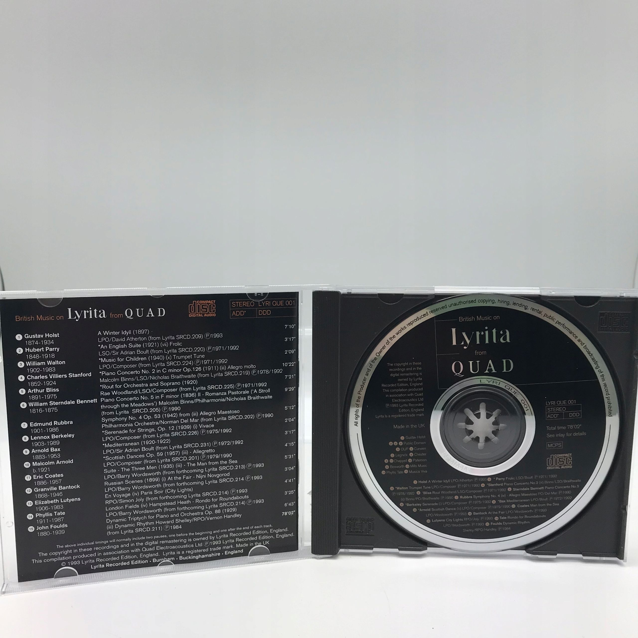 cd - various - british music on lyrita from quad