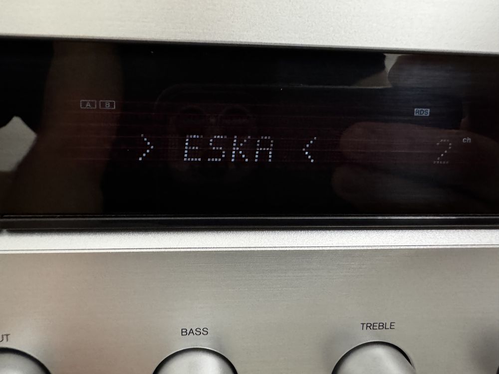 Amplituner Stereo Onkyo TX-8020 srebrny
