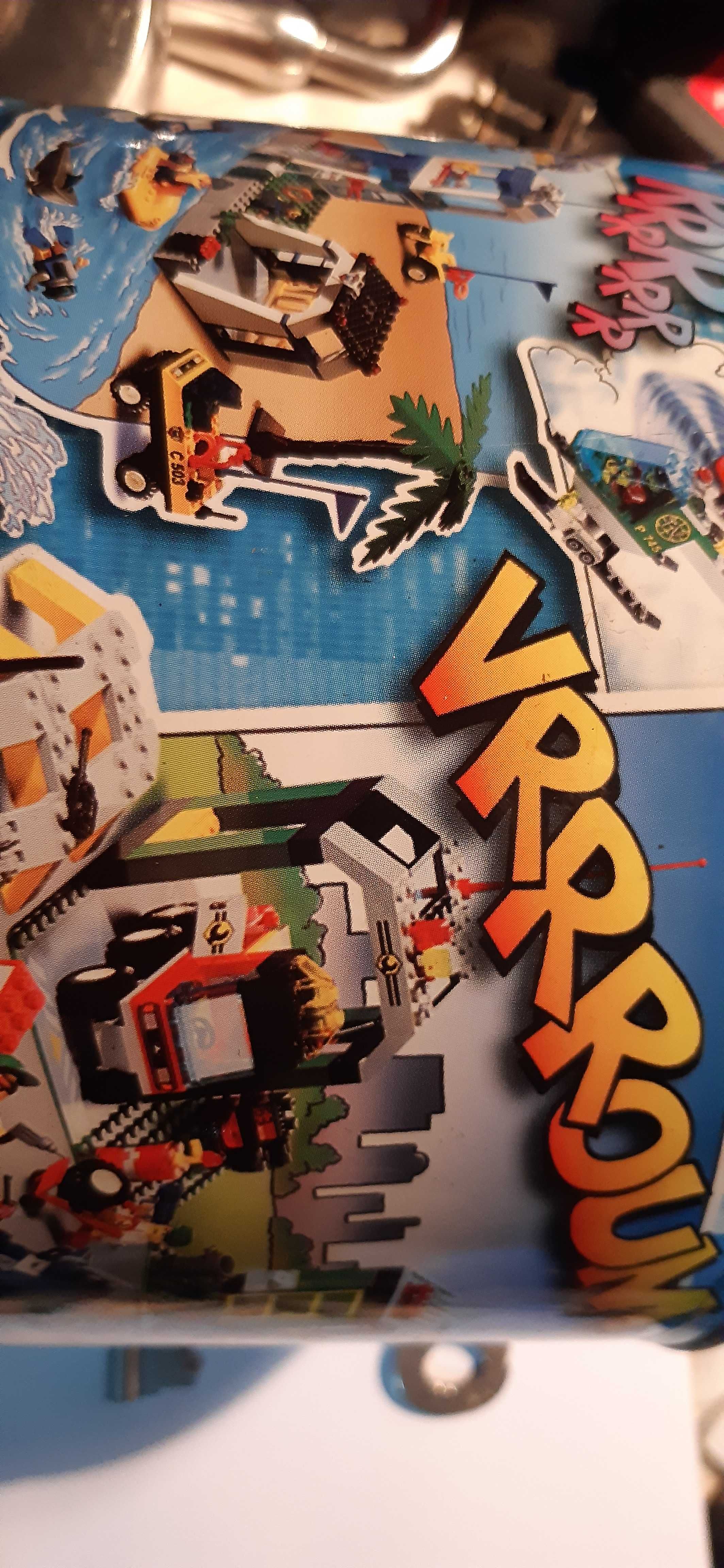 stara puszka lego, metalowa z 2002roku dla kolekcjonerów