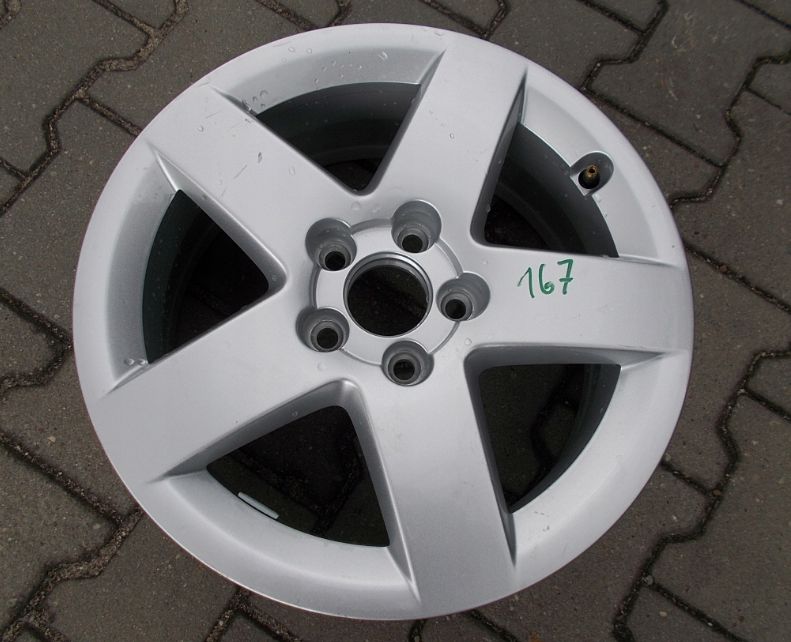 felga aluminiowa 6x15 5x100 ET38 AUDI A2 A3 A4 (167)