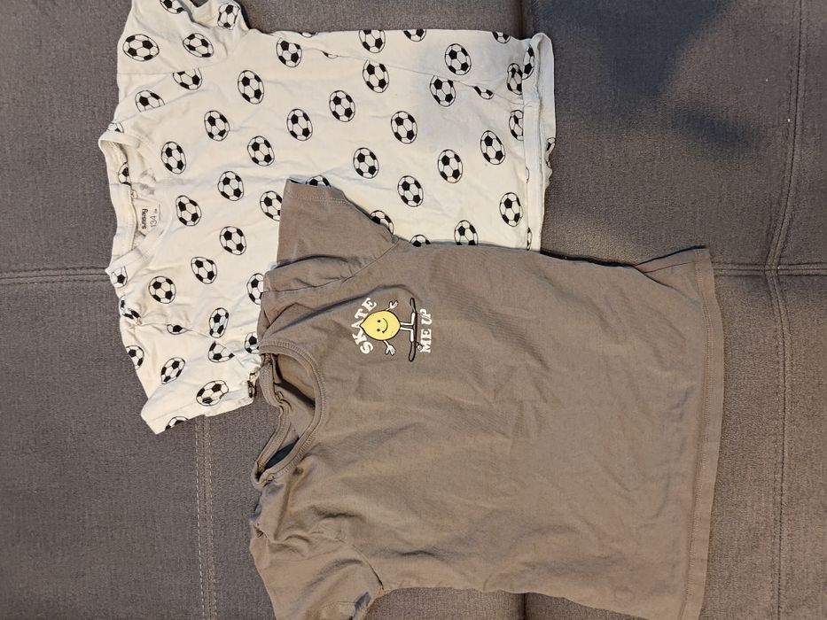 2 pak t-shirtow, zestaw koszulek chłopięcych rozmiar 134

Zapraszam na