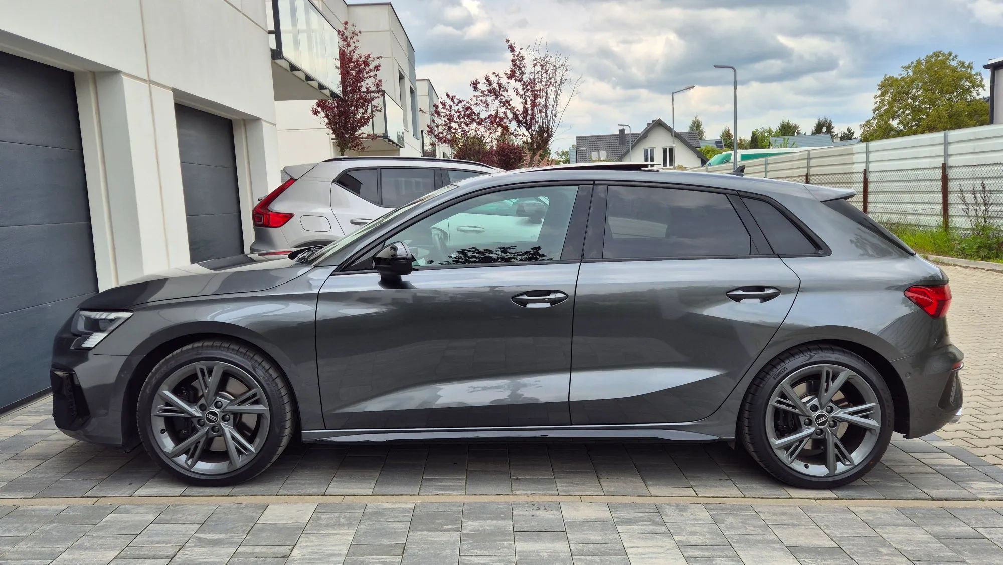 Audi S3 Model 2023, Salon PL, B&O, Matrix, Head-up, Elektr. fotele, Panorama
