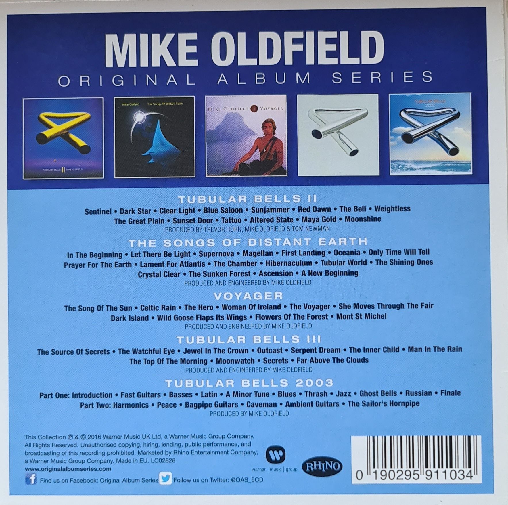 Sprzedam 7 wydawnictw/11cd Mike Oldfield