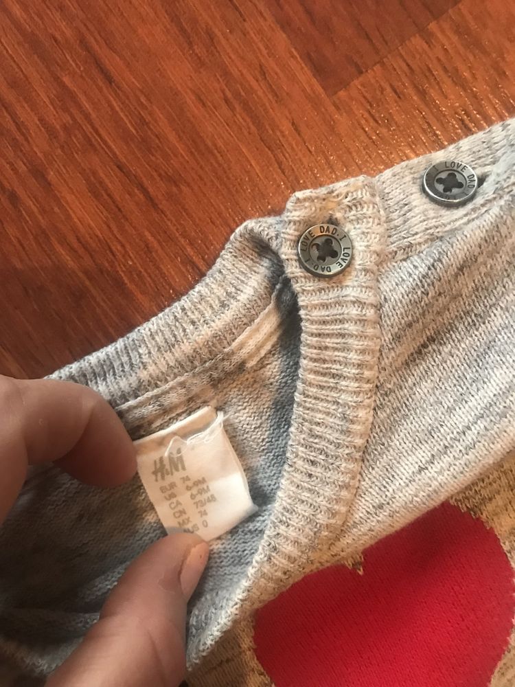 SWETER zestaw 2 sztuk STAN bdb rozmiar 74