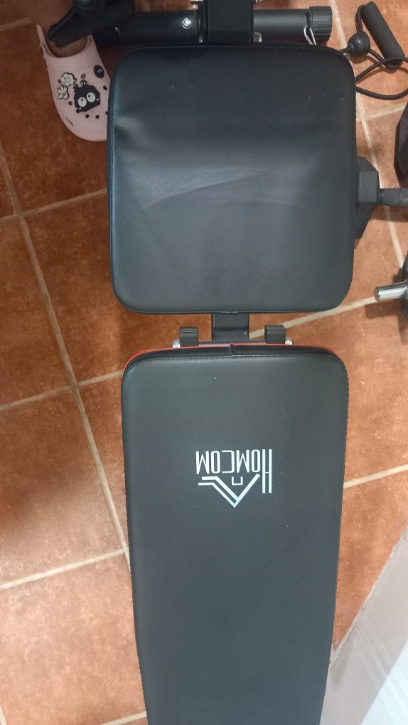 Mesa de exercícios físicos