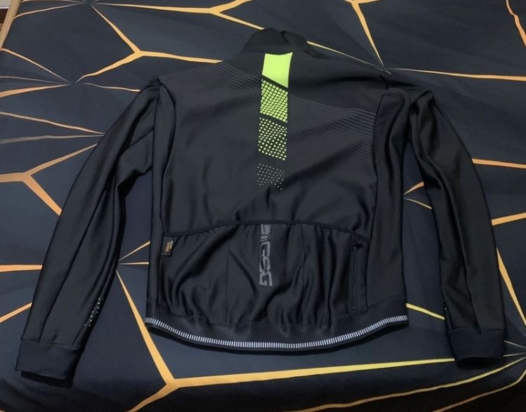 Casaco termico da GSG de ciclismo novo um XL